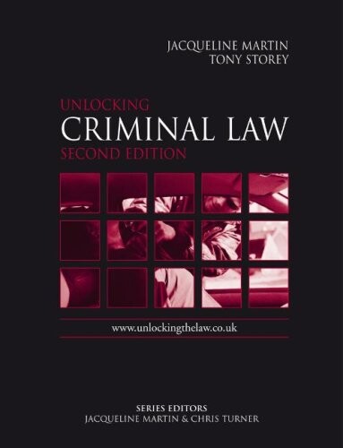 Unlocking Criminal Law: Uk Edition (Unlocking the Law)