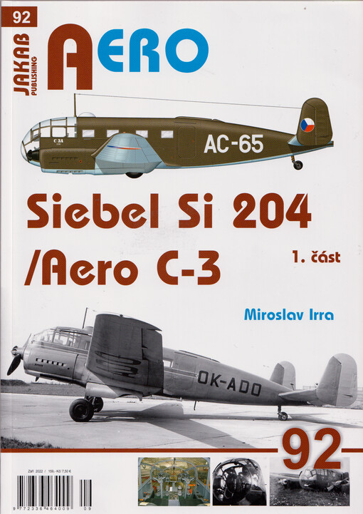Siebel Si 204/Aero C-3 v československém letectvu. 1. část
