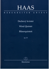 Dechový kvintet op. 10 (odkaz v elektronickém katalogu)