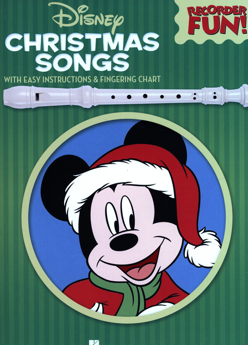 Disney Christmas songs : with easy instructions & fingering chart