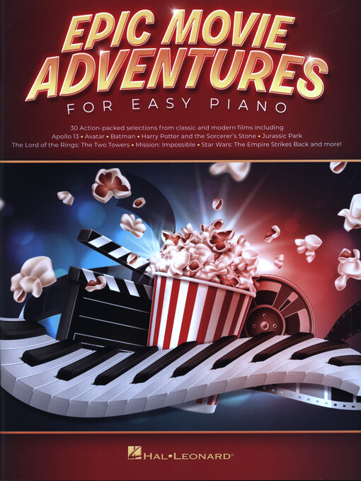 Epic Movie Adventures : for Easy Piano