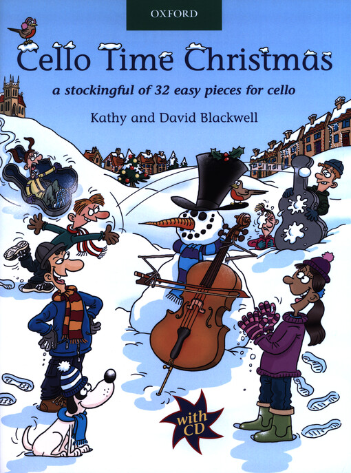 Cello time Christmas  : a stockingful of 32 easy pieces for cello