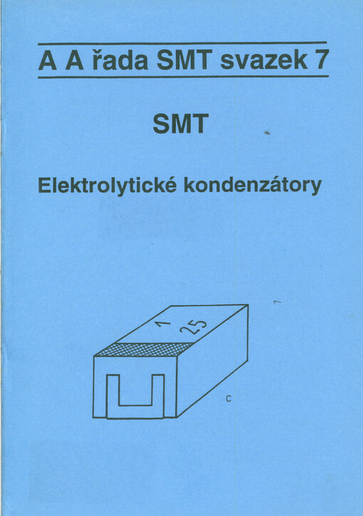 SMT. Elektrolytické kondenzátory