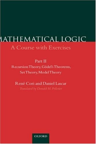 Mathematical Logic: A Course with Exercises Part II: Recursion Theory, Gödel's Theorems, Set Theory, Model Theory (Pt.2)