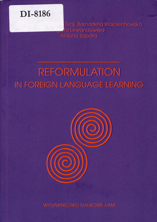 Reformulation in foreign language learning