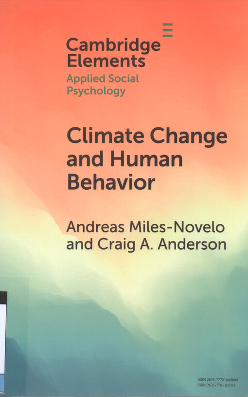 Climate change and human behavior : impacts of a rapidly changing climate on human aggression and violence