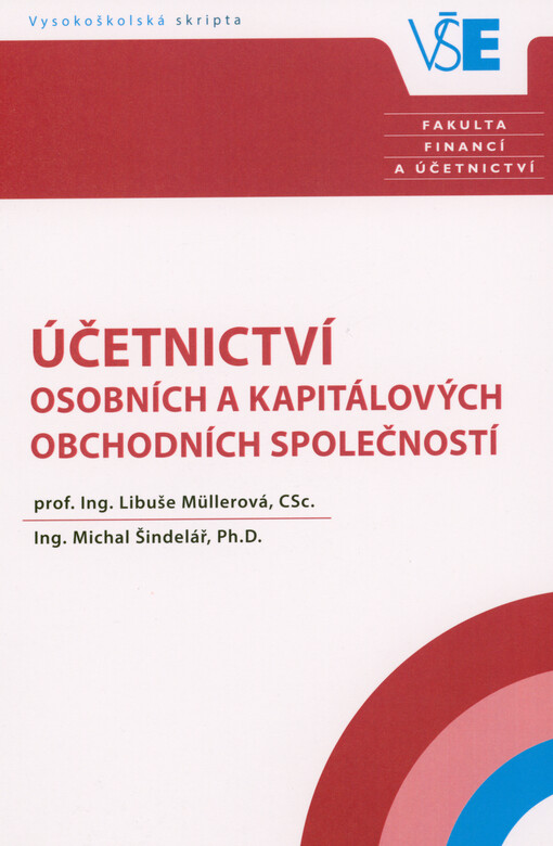 Účetnictví osobních a kapitálových obchodních společností