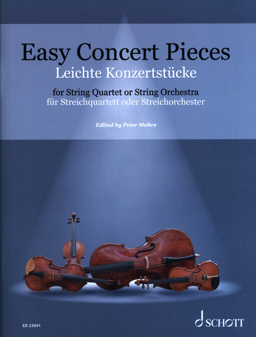 Easy concert pieces : for string quartet or string orchestra : 26 easy concert pieces from 4 centuries