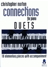 Connections for piano duets : 18 elementary pieces with accompaniment (odkaz v elektronickém katalogu)