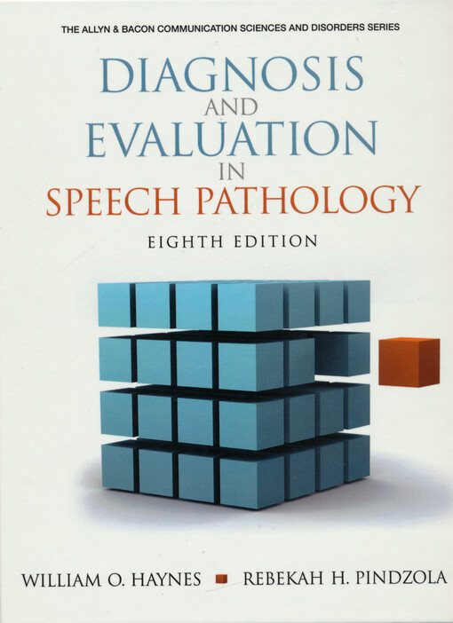 Diagnosis and evaluation in speech pathology