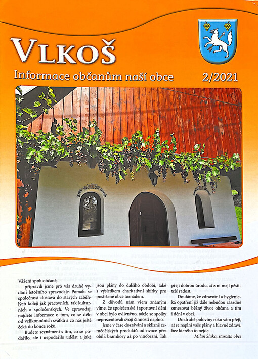 Vlkoš : informace občanům naší obce