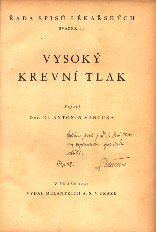 Vysoký krevní tlak