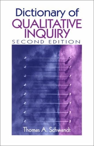 Dictionary of Qualitative Inquiry