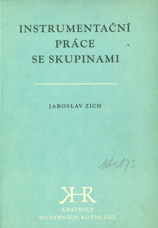 Instrumentační práce se skupinami