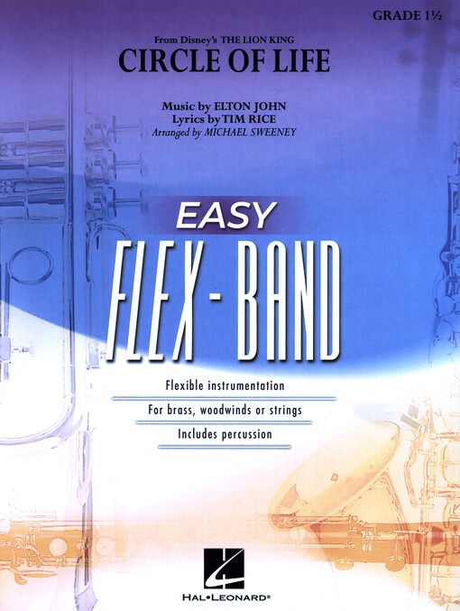 Circle of life : from Disney's The Lion King : easy flex-band