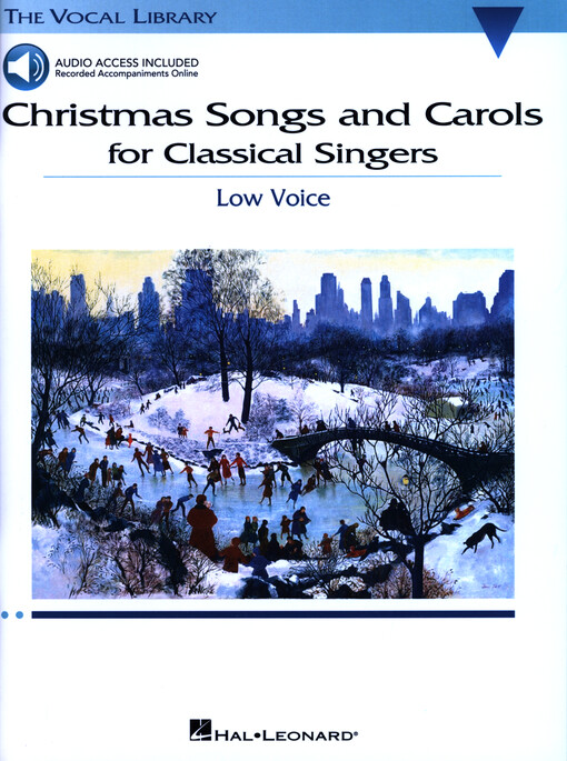 Christmas songs and carols for classical singers : low voice