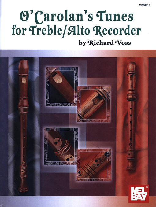 O'Carolan's tunes for treble/alto recorder