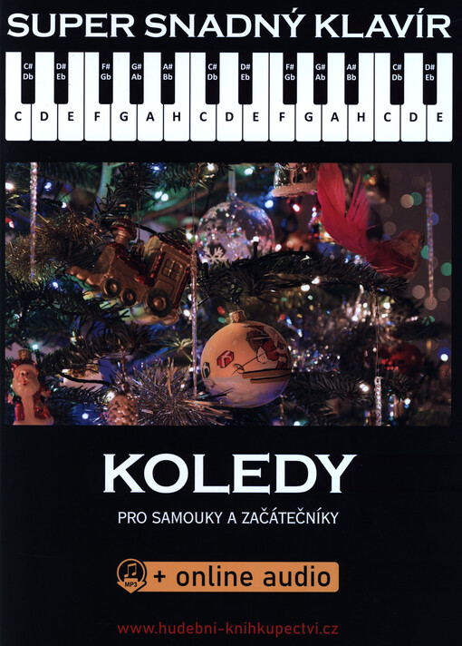 Super snadný klavír : koledy pro samouky a začátečníky