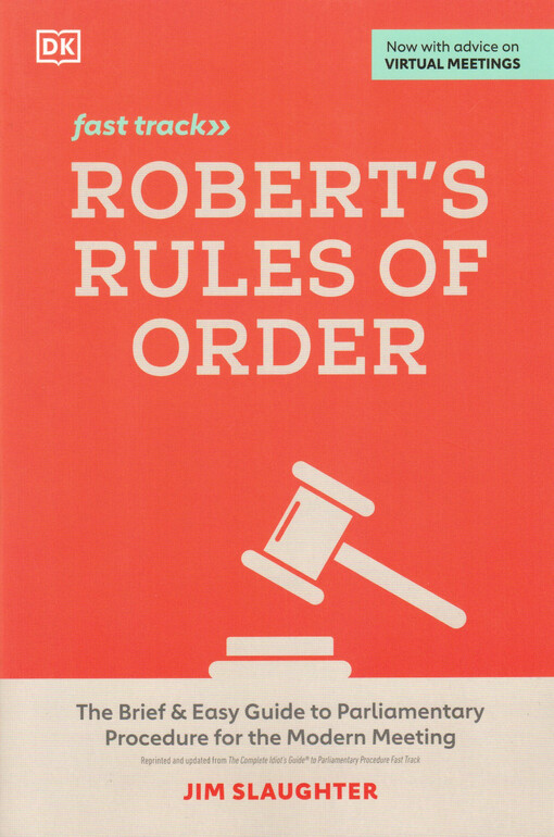 Robert's rules of order : fast track