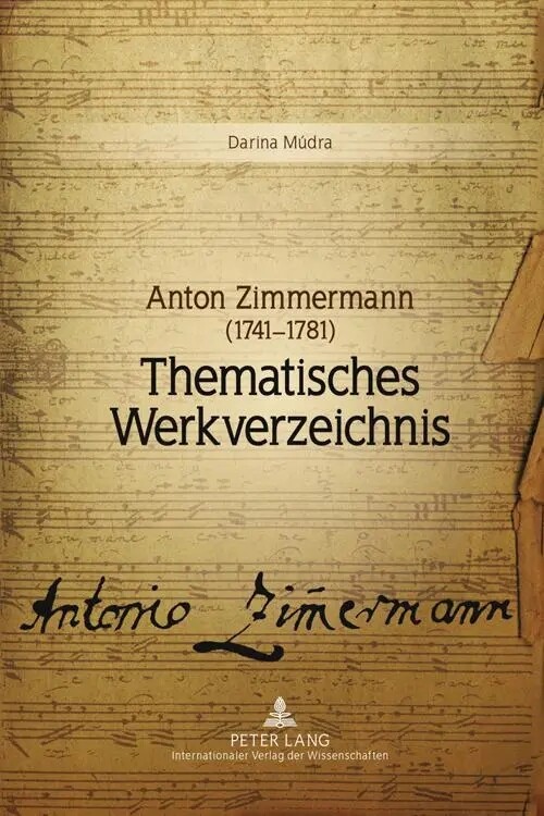 Anton Zimmermann (1741-1781) : thematisches Werkverzeichnis