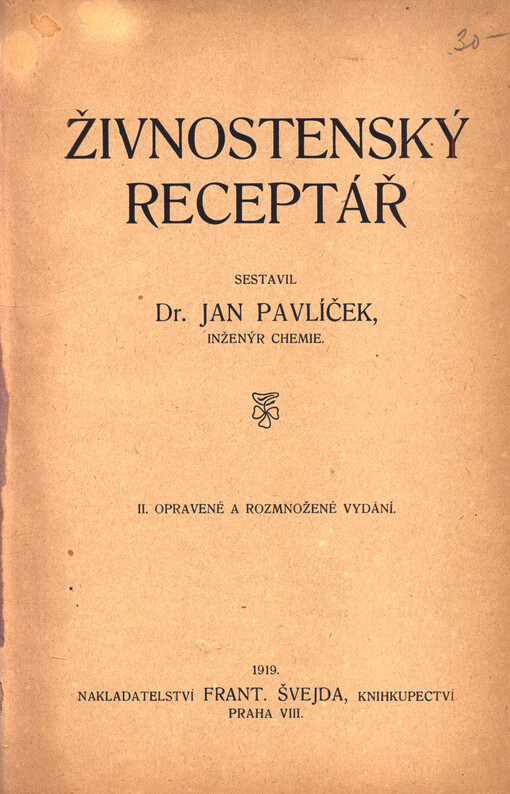 Živnostenský receptář