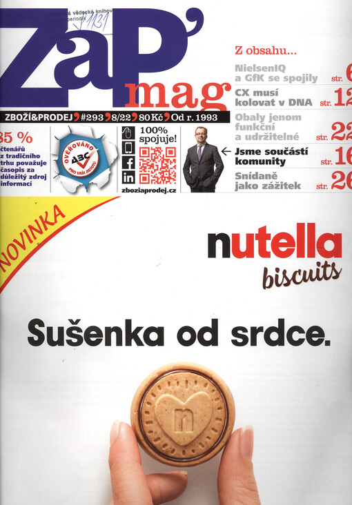 Zboží & prodej : časopis pro obchod s potravinami a spotřebním zbožím