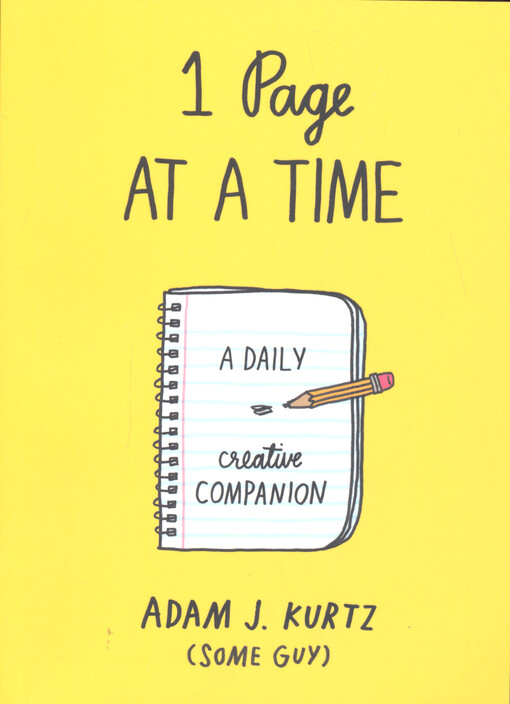 1 page at a time : a daily creative companion