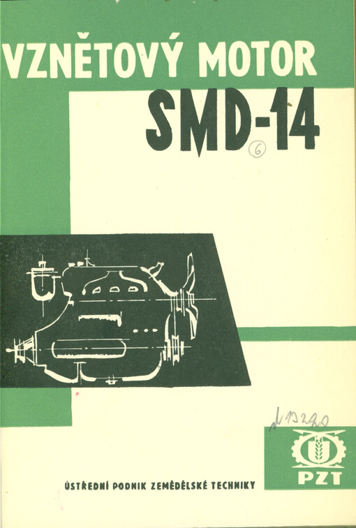 Vznětový motor SMD - 14 : Návod k obsluze a seznam náhradních dílů