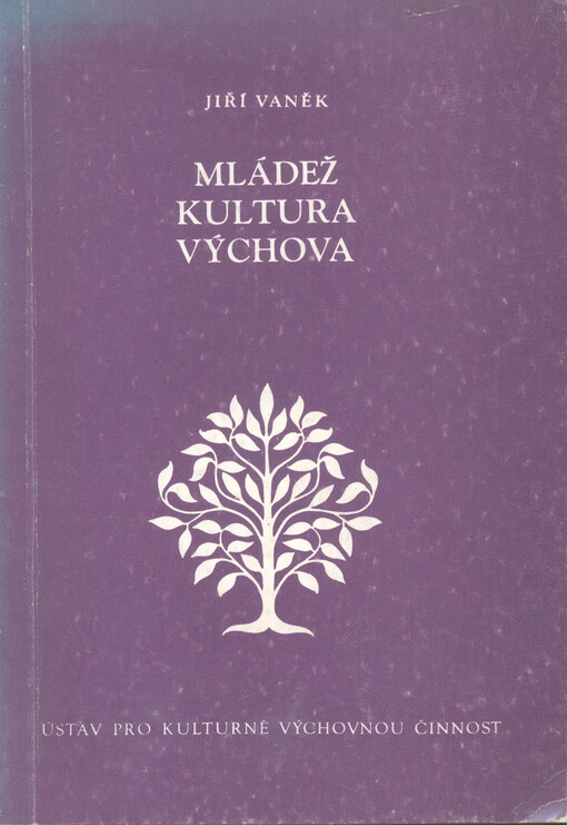 Mládež, kultura, výchova : k některým otázkám práce s mládeží v kulturně výchovných zařízeních
