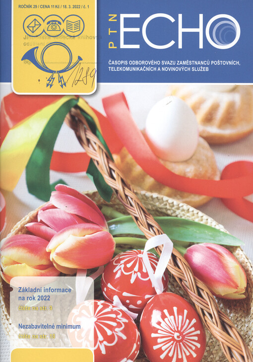 PTN echo : časopis Odborového svazu zeměstnanců poštovních, telekomunikačních a novinových služeb