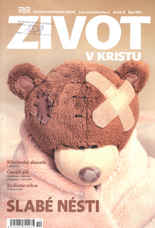 Život v Kristu : časopis Apoštolské církve