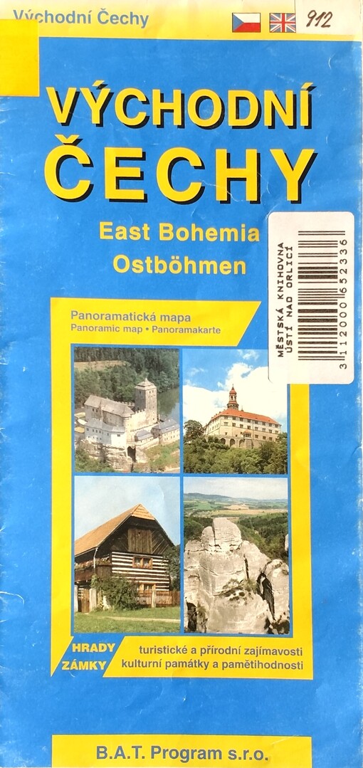 Východní Čechy [kartografický dokument] 