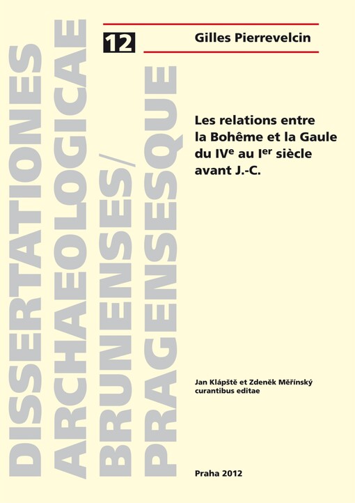 Les relations entre la Bohême et la Gaule du IVe au Ier siècle avant J.-C.