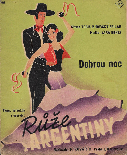 Dobrou noc tango serenáda z operety 