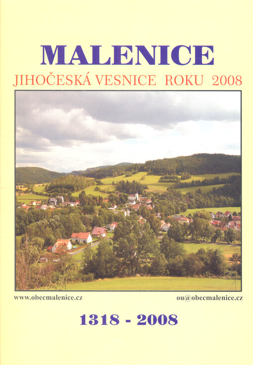 Malenice (1318 -2008) : jihočeská 