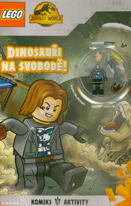 LEGO Jurassic world : komiks, aktivity. Dinosauři na svobodě!