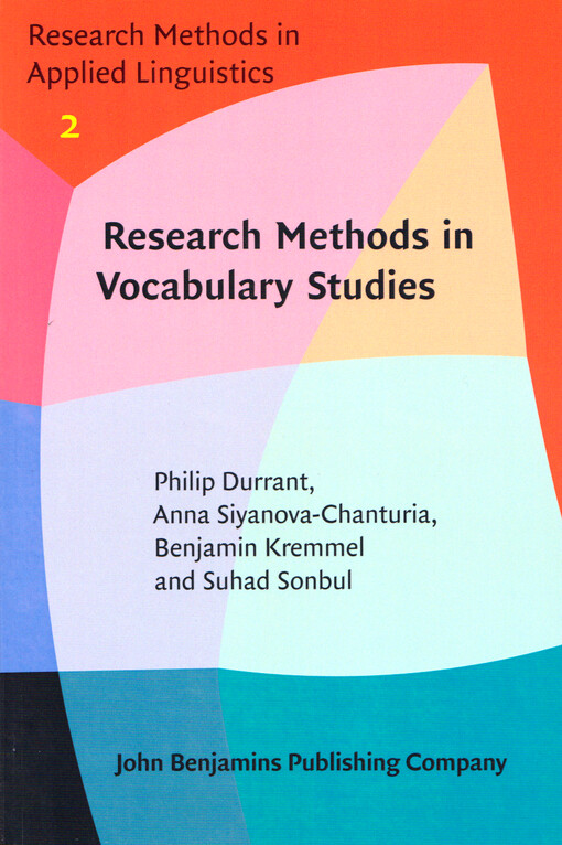 Research methods in vocabulary studies