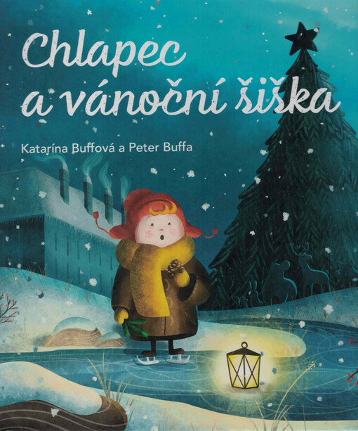 Chlapec a vánoční šiška