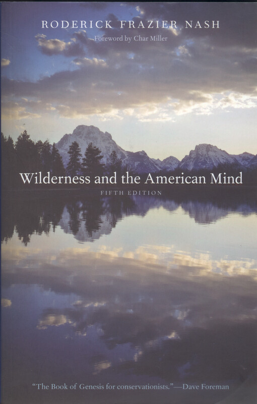Wilderness and the american mind