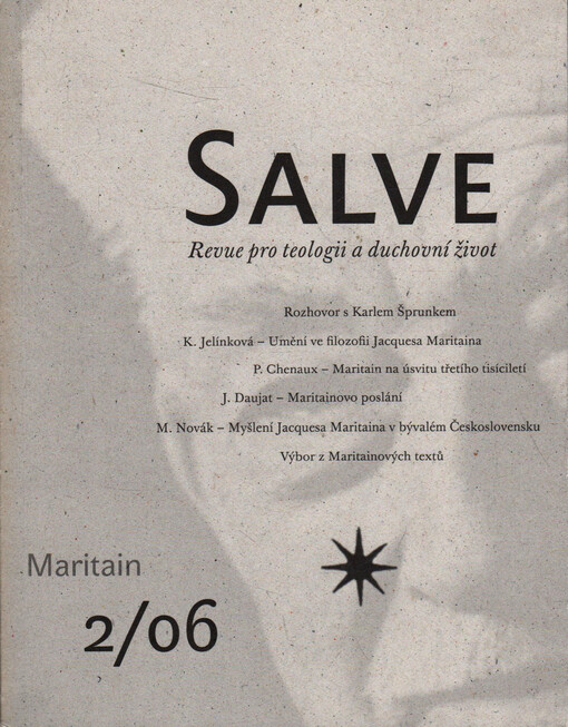 Salve : revue pro teologii a duchovní život