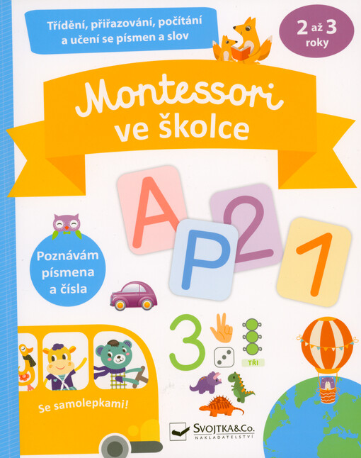 Montessori ve školce : se samolepkami!