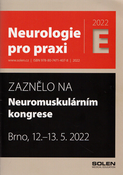Zaznělo na Neuromuskulárním kongrese : Brno, 12.-13.5.2022