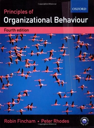 Organizational Behaviour