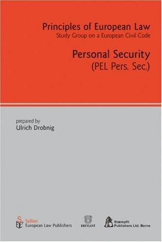 Personal Security (Principles of European Law)