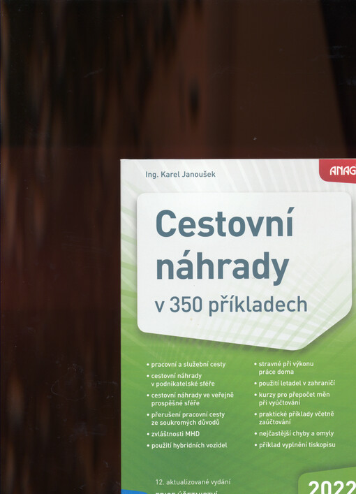 Cestovní náhrady v 350 příkladech