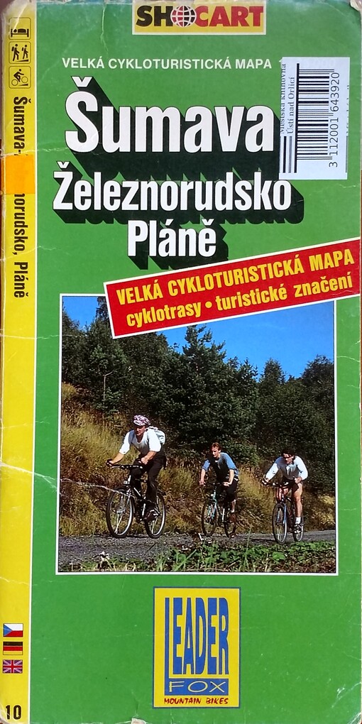 Šumava - Železnorudsko, Pláně [kartografický dokument] : velká cykloturistická mapa /