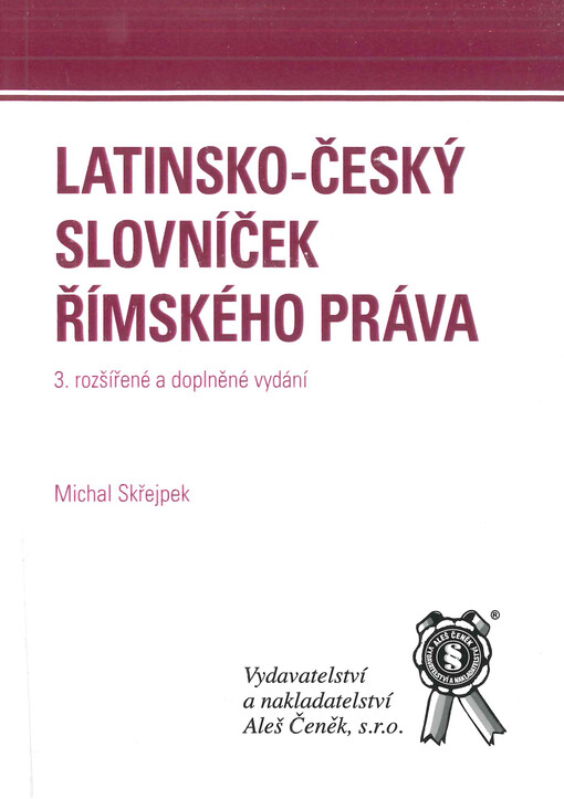 Latinsko-český slovníček římského práva