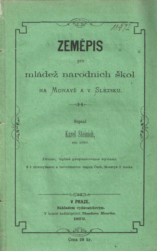 Zeměpis pro národní školy na Moravě a v Slezsku