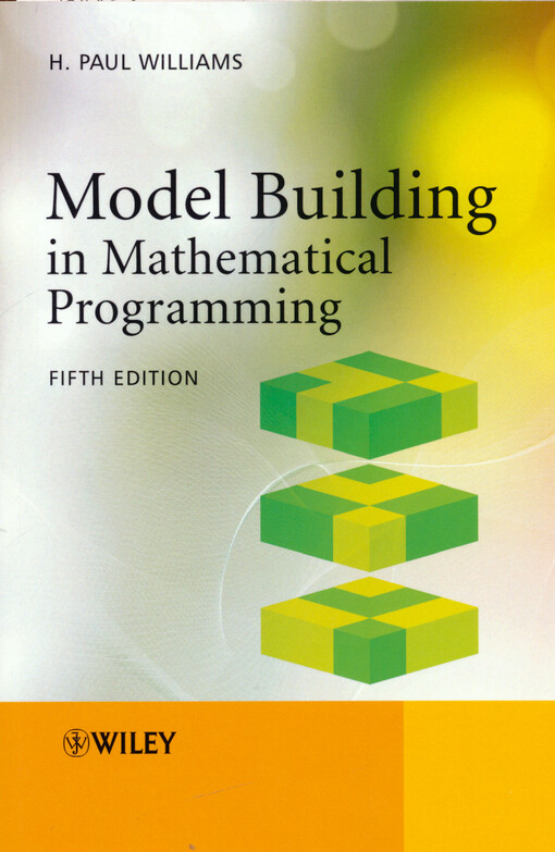 Model building in mathematical programming
