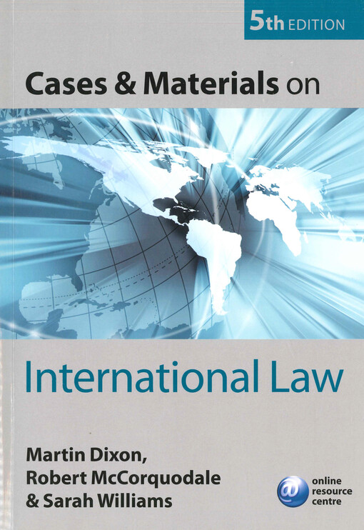 Cases and materials on international law
